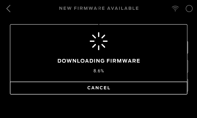 Download del firmware