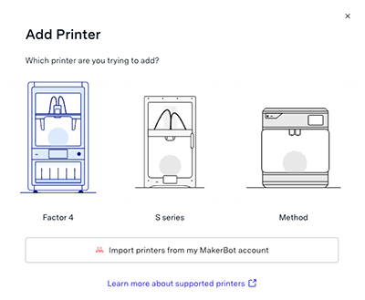 Connect your Printer to Digital Factory